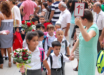 Azerbaijan marks Knowledge Day. Baku, Azerbaijan, Sep.15, 2015